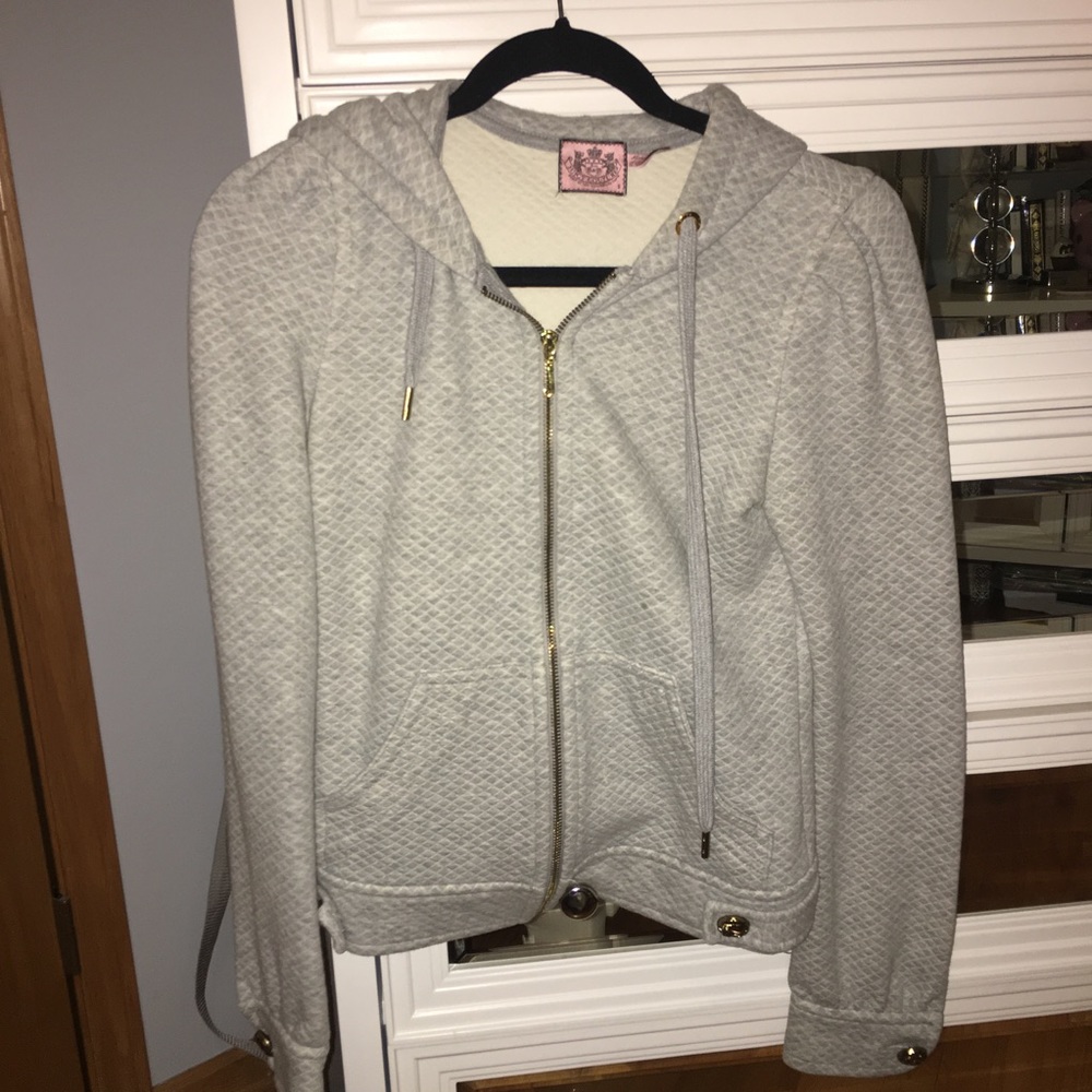 Juicy Couture zip up sweater